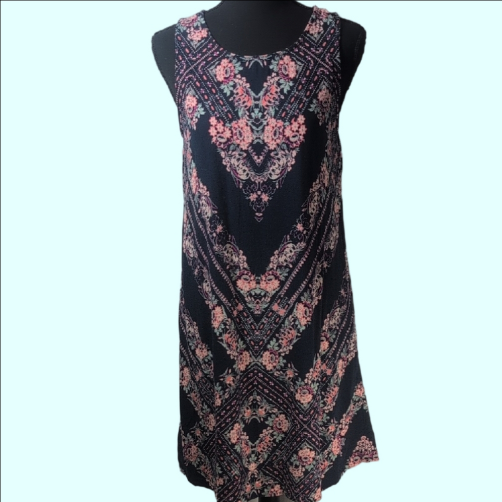Maurices Navy Floral Dress